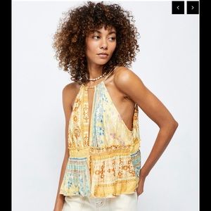 Free People Bellini Patchwork Tank Top
